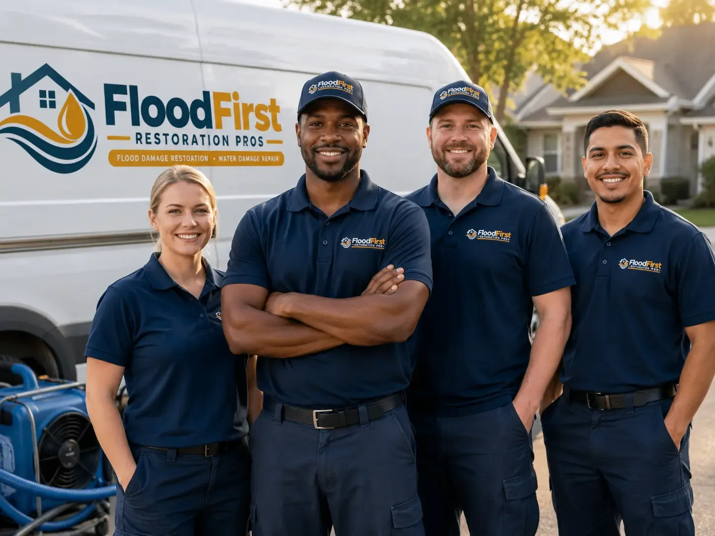 Flood Damage Restoration company in Holabird, SD