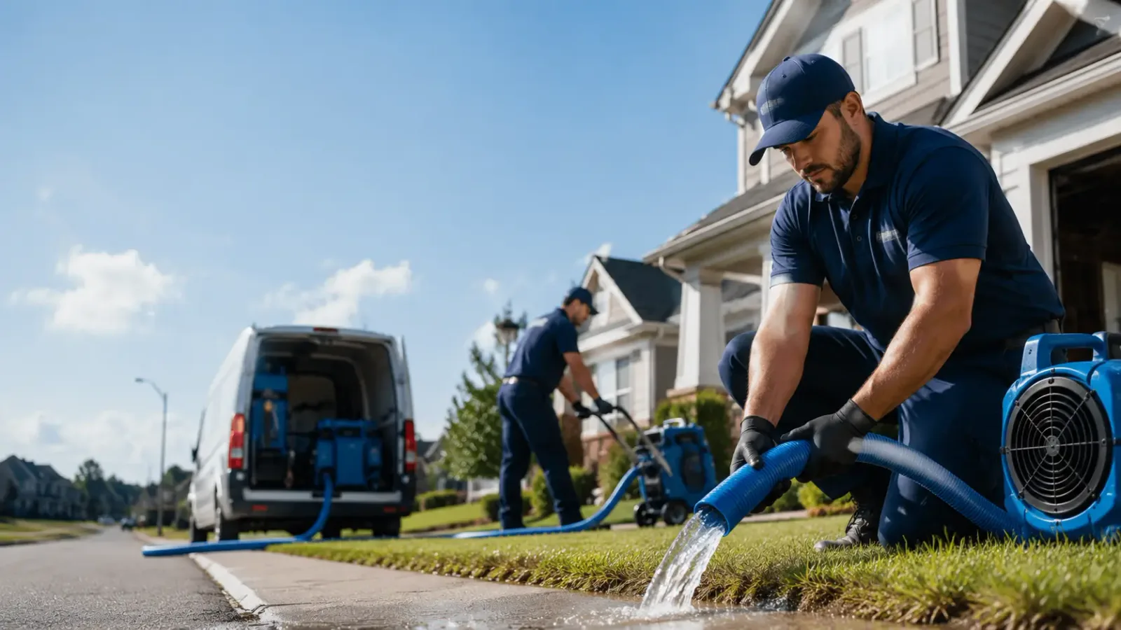 Flood Damage Restoration in Holabird, SD